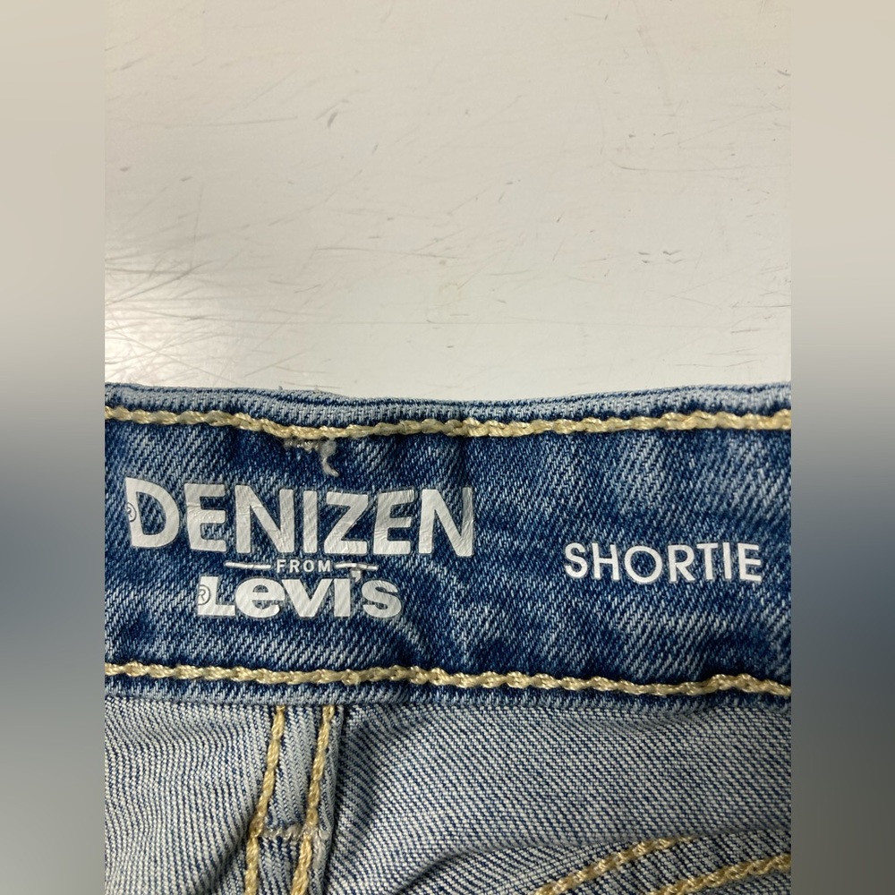 Denizen w26 shortie shorts light wash - Picture 3 of 8